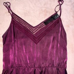 Purple H&M Maxi Dress